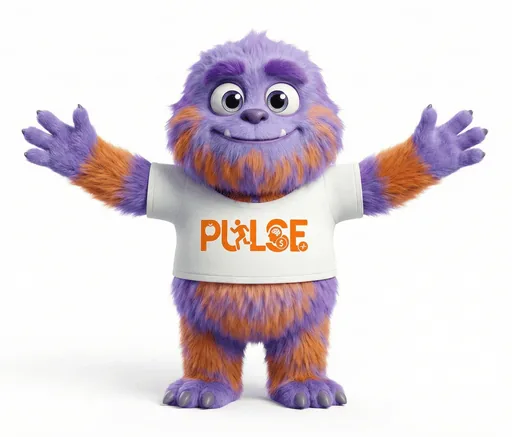 Pulse mascot welcoming you