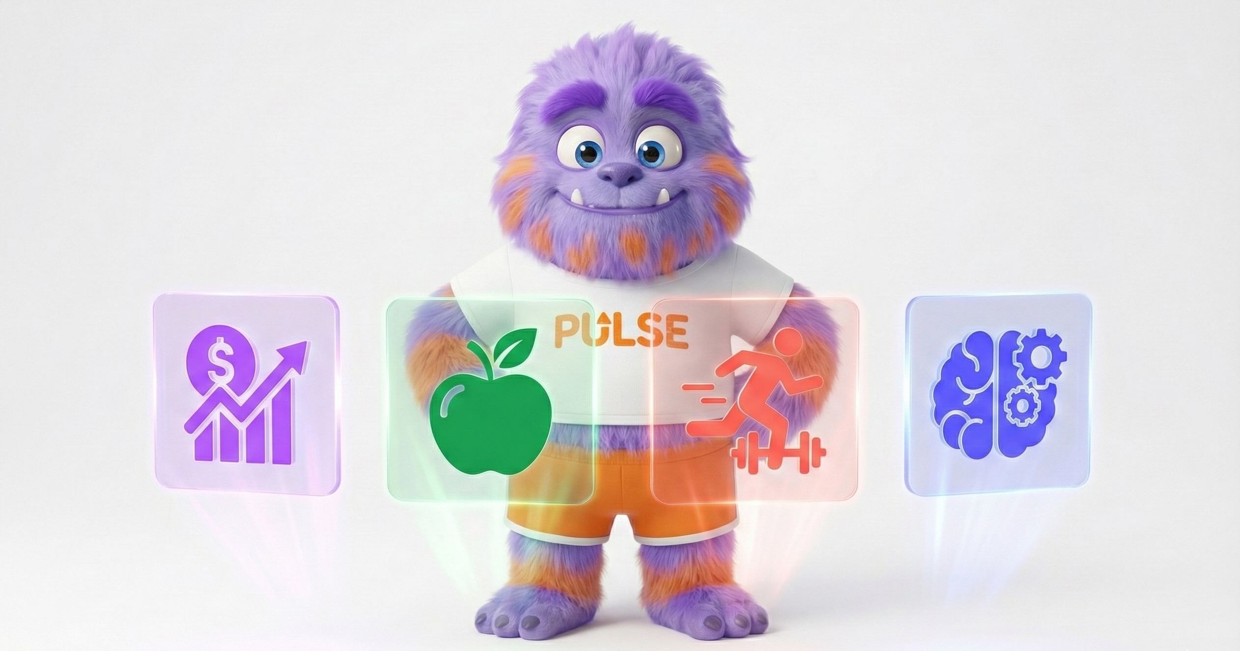 Pulse wellbeing platform — four pillars of wellness